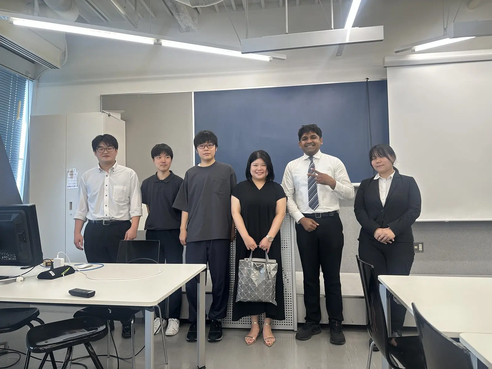 The Suma-Getsu team at the award presentation